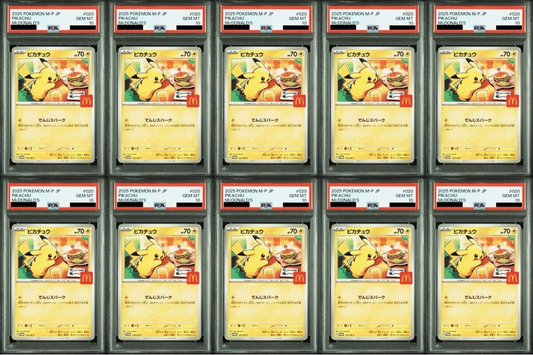 [PSA10] Pikachu 020/M-P McDonald's Promo 2025 Pokemon Card Japanese TCG
