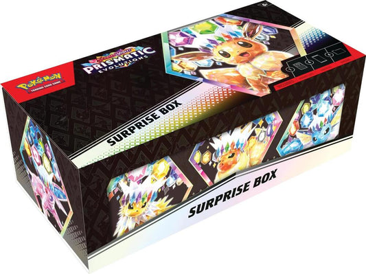 Pokemon Scarlet & Violet Prismatic Evolutions Surprise Box