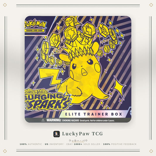 Pokemon Scarlet & Violet Surging Sparks Elite Trainer Box
